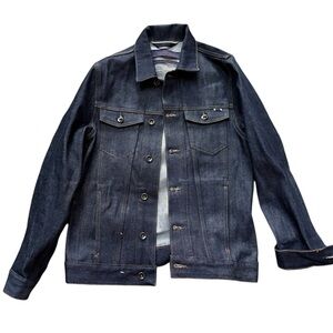 ZARA MAN Dark Wash Denim Jacket – Size M, NWOT, Made in Turkey